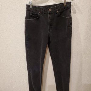 Men's Lee 33x32 Faded Black Jeans